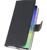 Funda Cartera Funda para Samsung Galaxy S10 Plus Negro