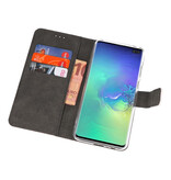 Wallet Cases Hoesje voor Samsung Galaxy S10 Plus Wit