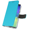 Funda Cartera Funda para Samsung Galaxy S10 Plus Azul