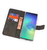 Custodia a Portafoglio per Samsung Galaxy S10 Plus Marrone