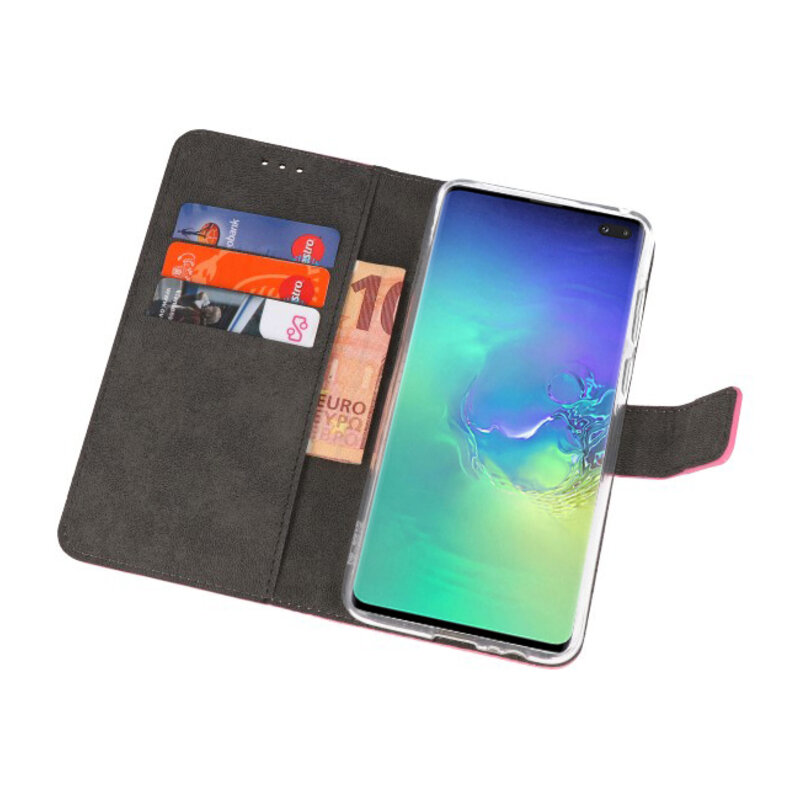 Funda Cartera Funda para Samsung Galaxy S10 Plus Rosa