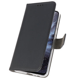 Etuis portefeuille Etui pour Samsung Galaxy A8s Noir