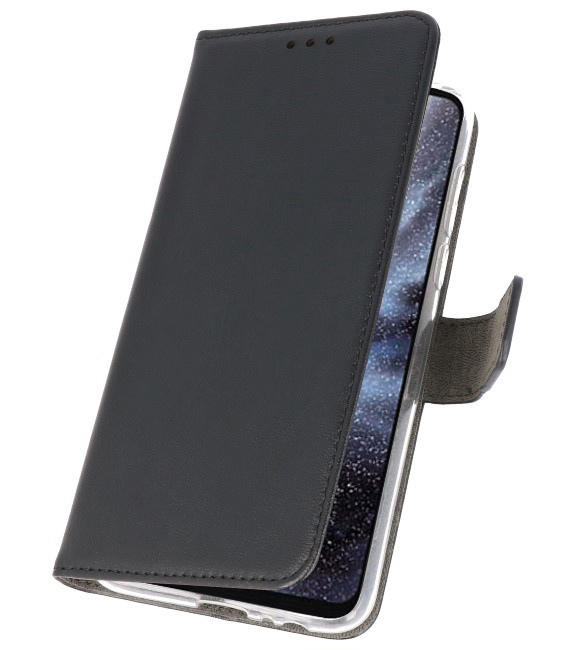 Wallet Cases Hoesje voor Samsung Galaxy A8s Zwart
