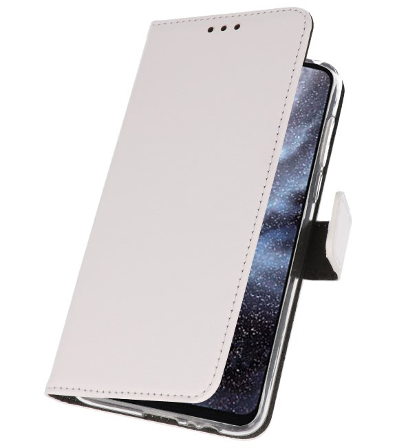 Wallet Cases Hoesje voor Samsung Galaxy A8s Wit