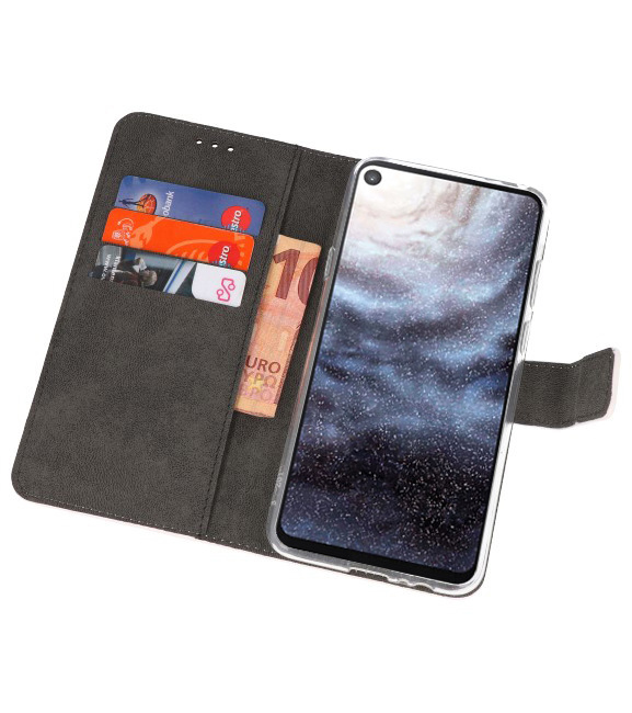 Wallet Cases Hoesje voor Samsung Galaxy A8s Wit