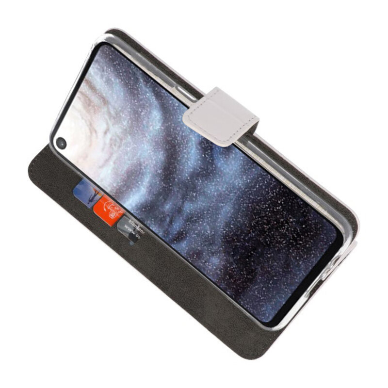 Custodia a Portafoglio per Samsung Galaxy A8s Bianco