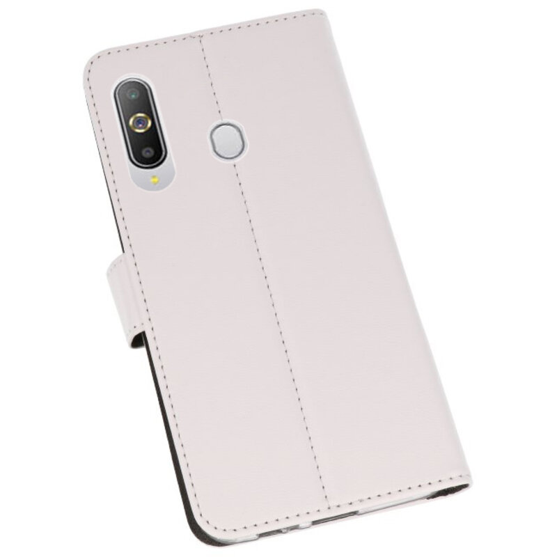 Funda Cartera Funda para Samsung Galaxy A8s Blanco