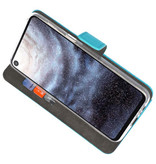 Wallet Cases Hülle für Samsung Galaxy A8s Blau