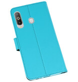 Wallet Cases Case for Samsung Galaxy A8s Blue