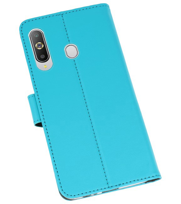 Wallet Cases Hoesje voor Samsung Galaxy A8s Blauw
