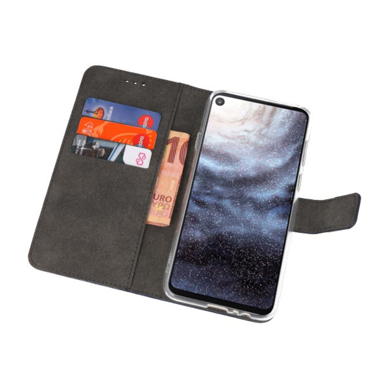 Wallet Cases Case for Samsung Galaxy A8s Navy