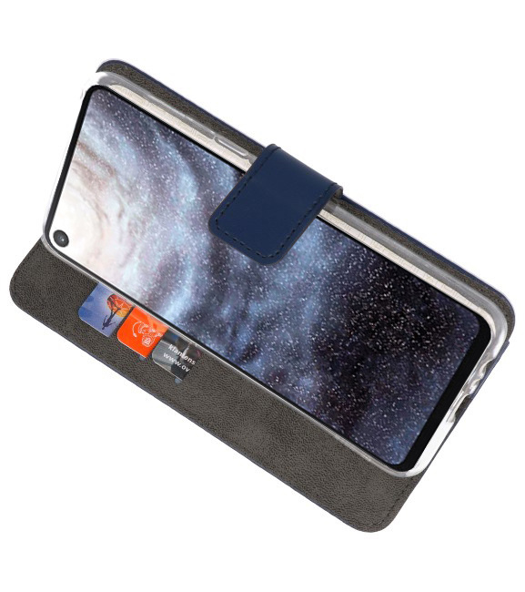 Custodia a portafoglio Custodia per Samsung Galaxy A8s Navy