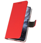 Wallet Cases Case for Samsung Galaxy A8s Red