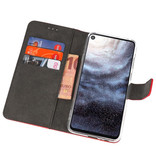 Wallet Cases Hoesje voor Samsung Galaxy A8s Rood