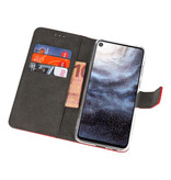 Etuis portefeuille pour Samsung Galaxy A8s Red