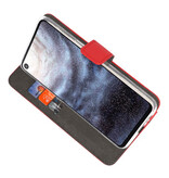 Etuis portefeuille pour Samsung Galaxy A8s Red