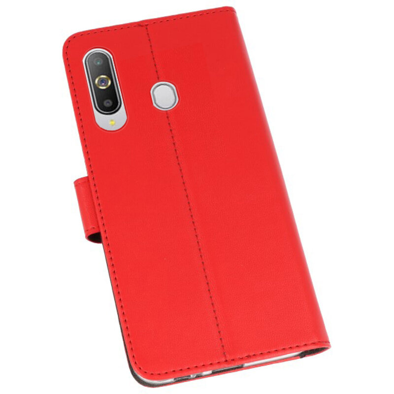 Etuis portefeuille pour Samsung Galaxy A8s Red