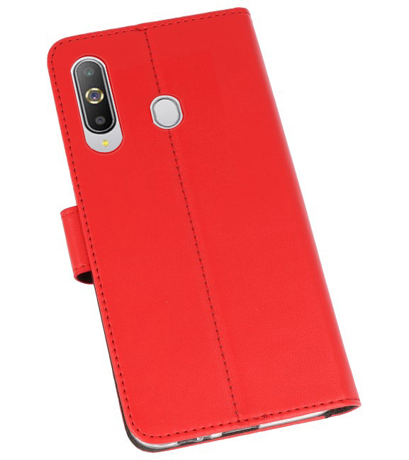 Custodia a Portafoglio per Samsung Galaxy A8s Rosso