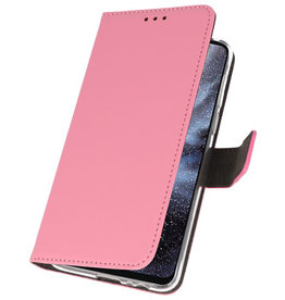 Custodia a Portafoglio per Samsung Galaxy A8s Rosa