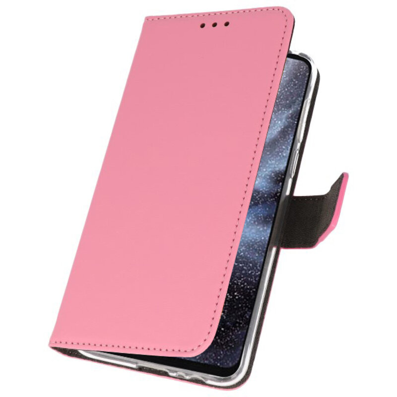 Etuis portefeuille Etui pour Samsung Galaxy A8s Rose