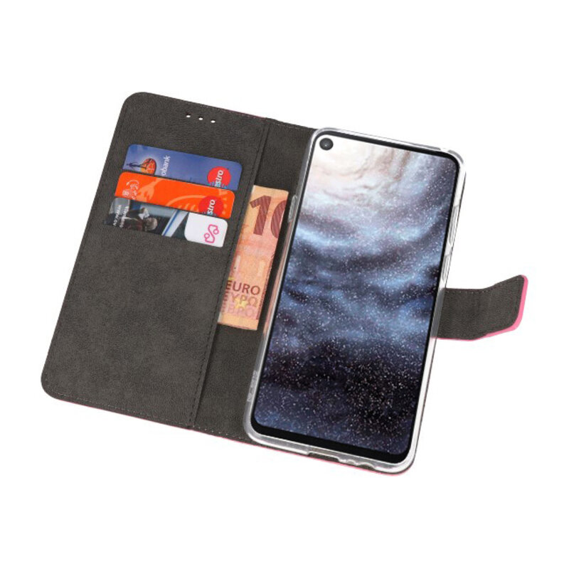 Etuis portefeuille Etui pour Samsung Galaxy A8s Rose
