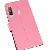 Wallet Cases Hülle für Samsung Galaxy A8s Pink