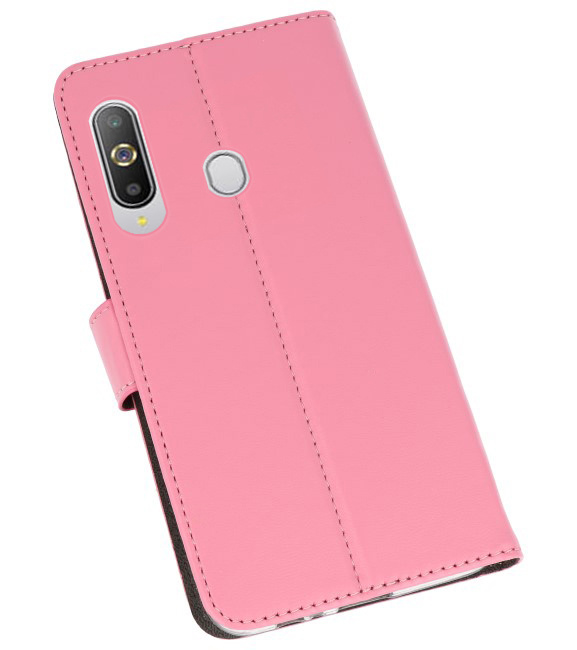 Wallet Cases Hoesje voor Samsung Galaxy A8s Roze