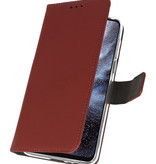 Etuis portefeuille Etui pour Samsung Galaxy A8s Brown