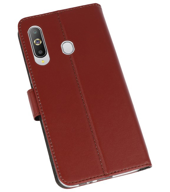 Wallet Cases Case for Samsung Galaxy A8s Brown