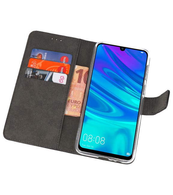 Wallet Cases Tasche für Huawei P Smart 2019 Schwarz