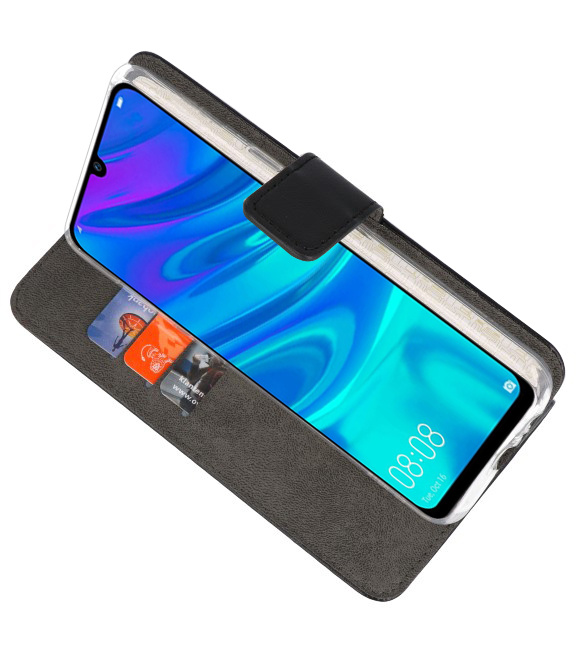 Wallet Cases Tasche für Huawei P Smart 2019 Schwarz