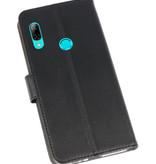 Wallet Cases Hoesje voor Huawei P Smart 2019 Zwart