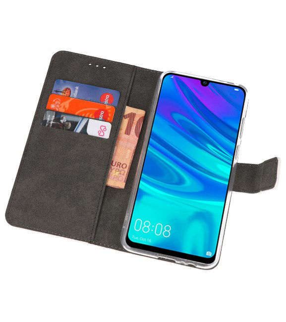 Brieftasche Tasche für Huawei P Smart 2019 Weiß