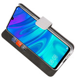 Wallet Cases Hoesje voor Huawei P Smart 2019 Wit