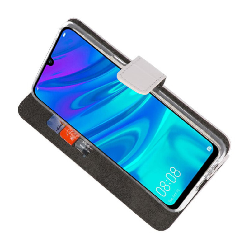 Custodia a Portafoglio per Huawei P Smart 2019 Bianco