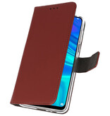 Wallet Cases Case for Huawei P Smart 2019 Brown