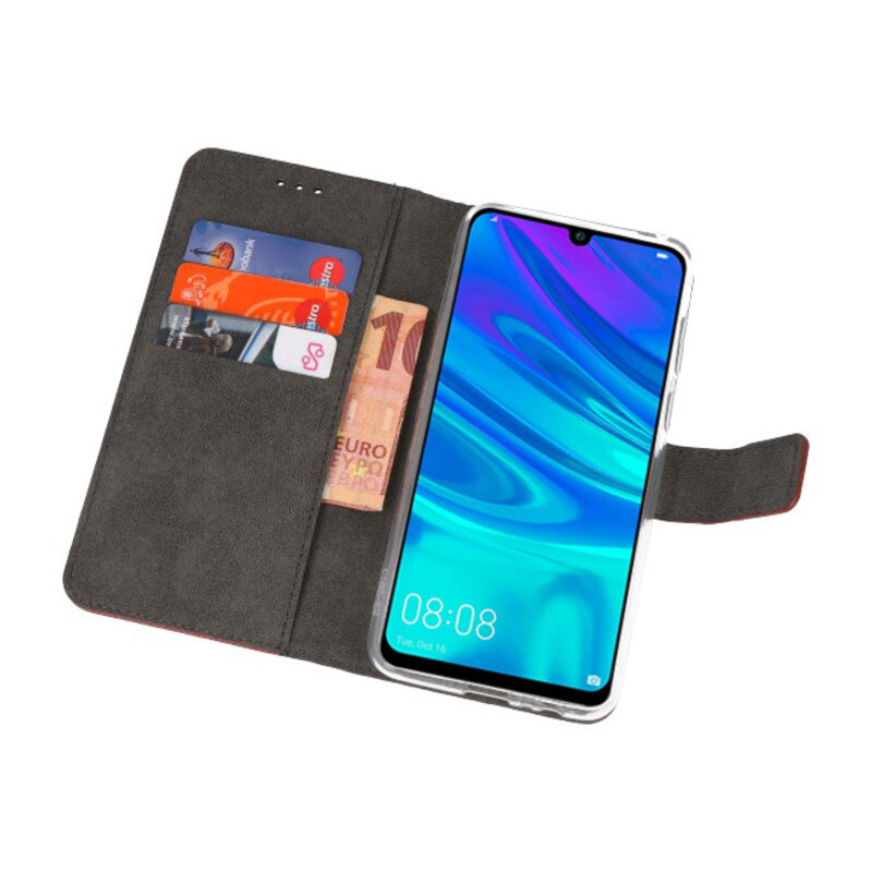 Wallet Cases Case for Huawei P Smart 2019 Brown