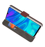Wallet Cases Case for Huawei P Smart 2019 Brown