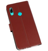 Wallet Cases Case for Huawei P Smart 2019 Brown