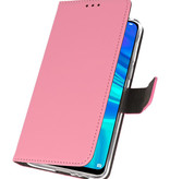 Etuis portefeuille Etui pour Huawei P Smart 2019 Rose