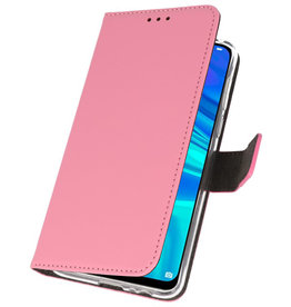 Wallet Cases Case for Huawei P Smart 2019 Pink