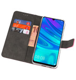 Casos Funda Cartera para Huawei P Smart 2019 Rosa