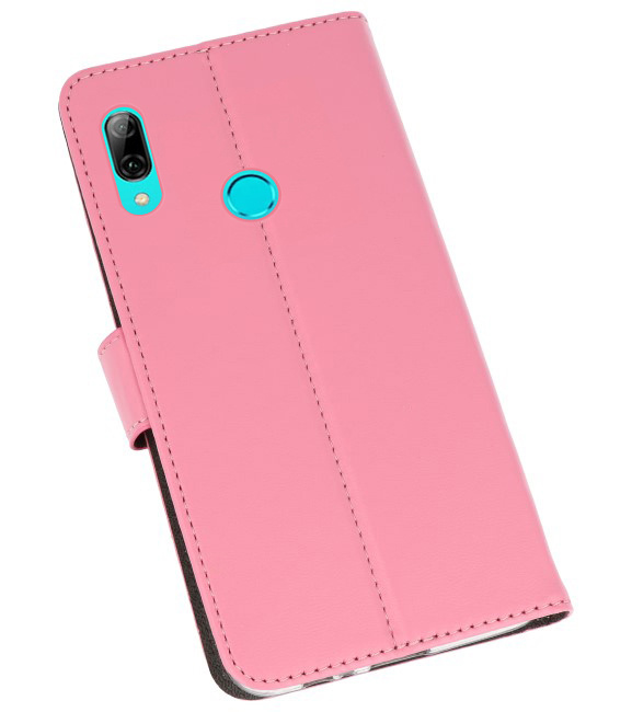 Casos Funda Cartera para Huawei P Smart 2019 Rosa