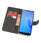 Etuis portefeuille Etui pour Huawei Y5 Lite 2018 Noir