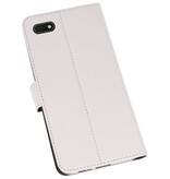 Etuis portefeuille Etui pour Huawei Y5 Lite 2018 Blanc