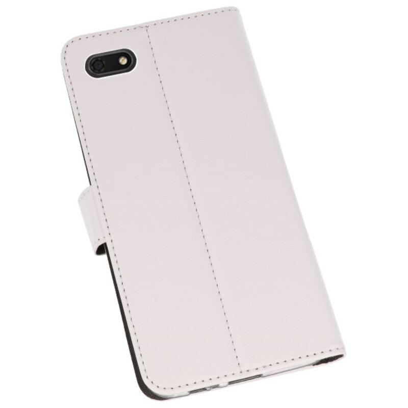 Etuis portefeuille Etui pour Huawei Y5 Lite 2018 Blanc