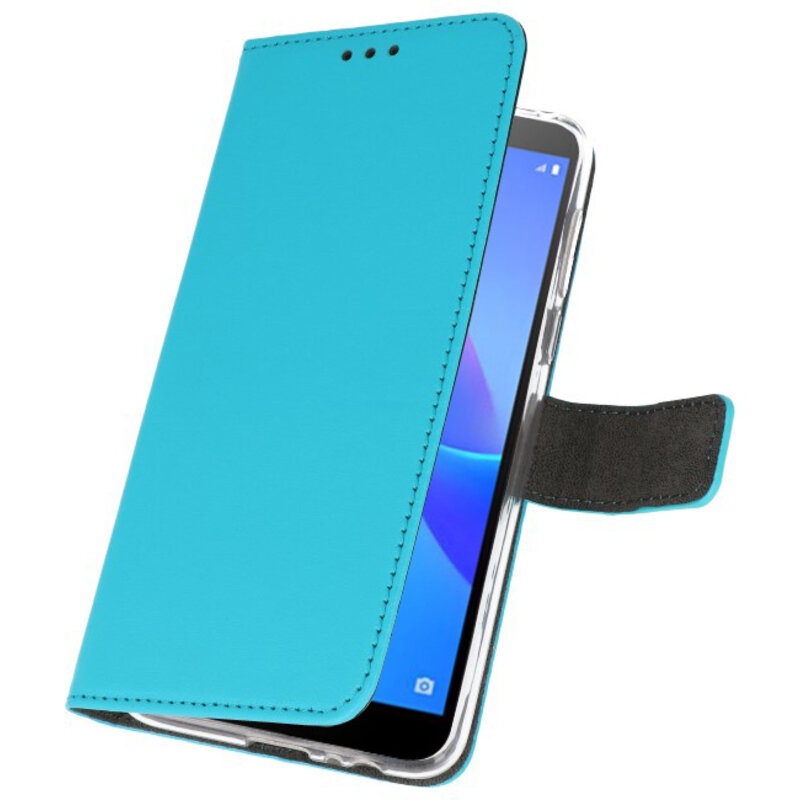 Wallet Cases Case für Huawei Y5 Lite 2018 Blau