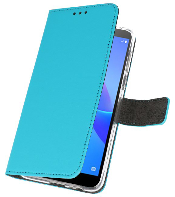 Wallet Cases Case für Huawei Y5 Lite 2018 Blau