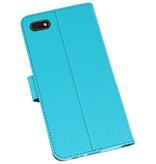 Wallet Cases Case für Huawei Y5 Lite 2018 Blau