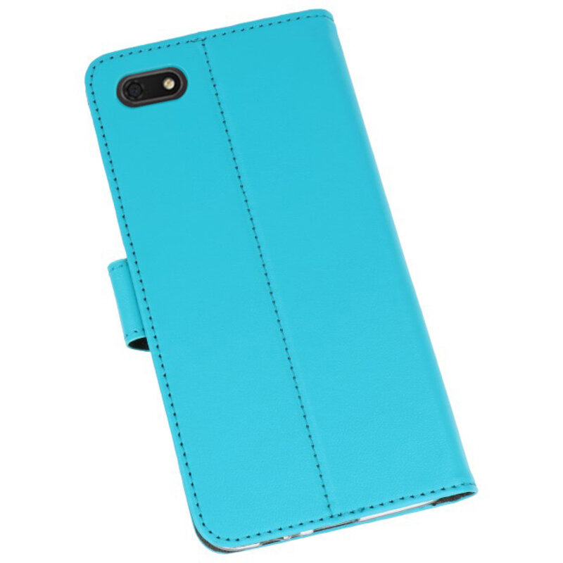 Wallet Cases Case für Huawei Y5 Lite 2018 Blau